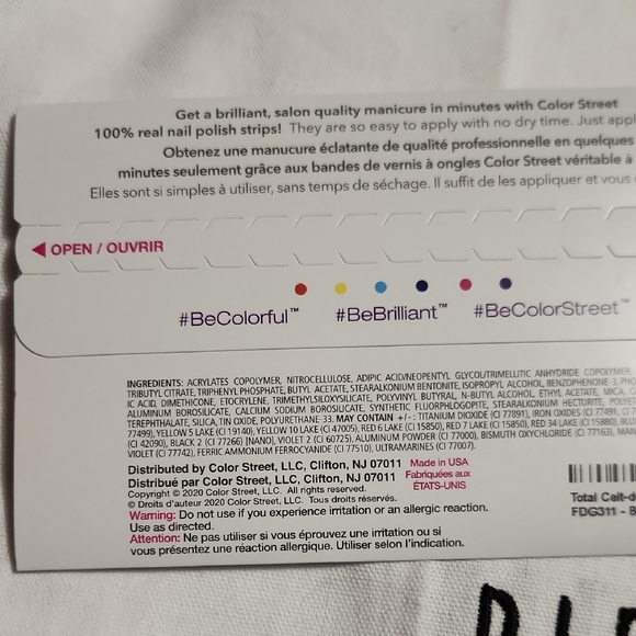 Color Street Sparkling Green Nail Strips-- Bundle And Save - Picture 4 of 5